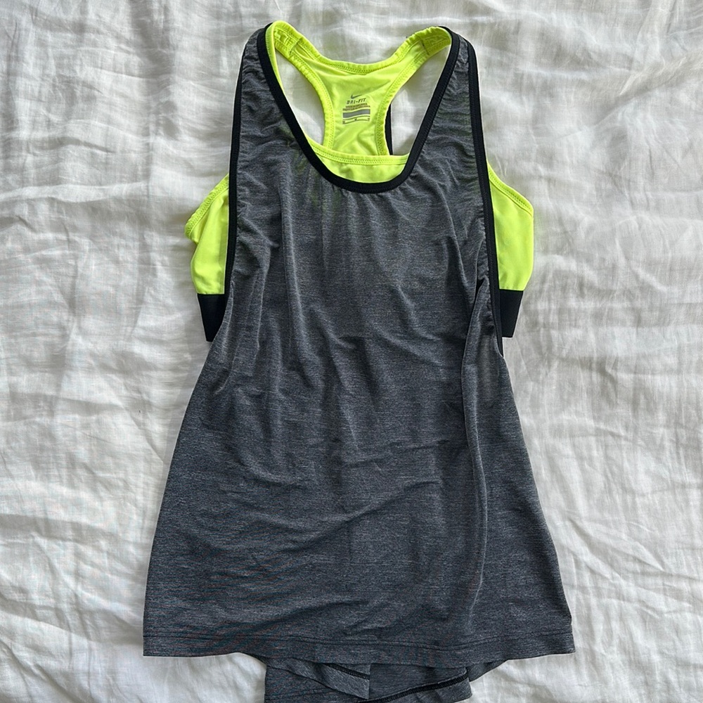 Nike drifit bra and tank